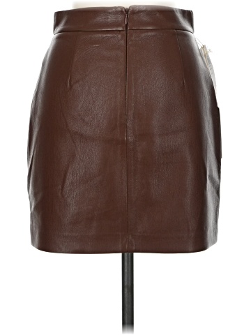 Wilfred Faux Leather Skirt (view 2)