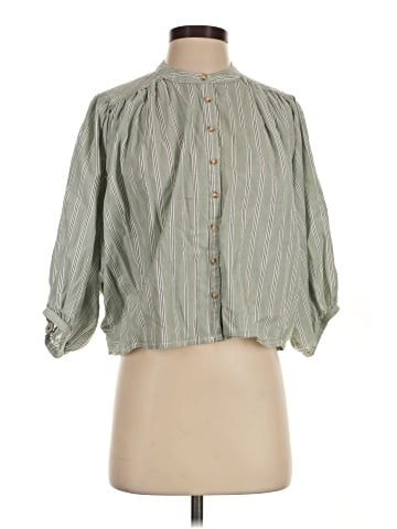 Pilcro 3/4 Sleeve Blouse (view 1)