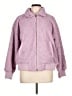 Universal Thread 100% Polyester Purple Faux Fur Jacket Size L - photo 1