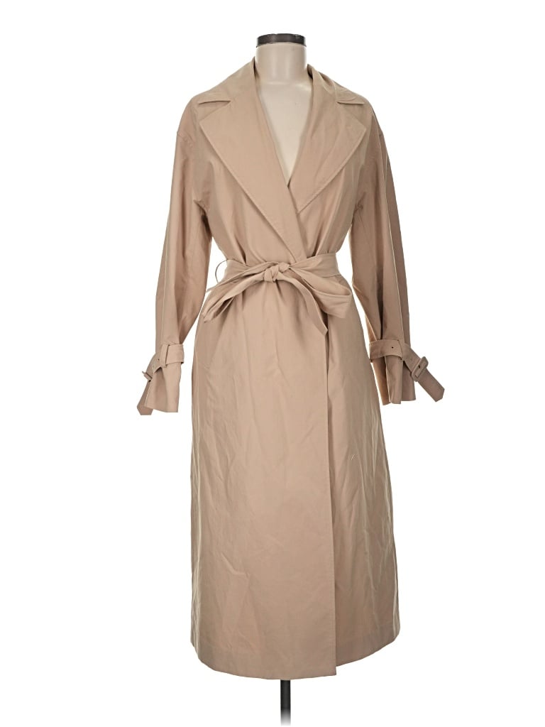Pre-owned Assorted Brands Trenchcoat In Tan