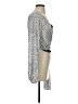 Lulus 100% Polyester Silver Long Sleeve Blouse Size S - photo 4