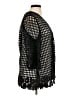 Catherines 100% Polyester Black Cardigan Size 0X - photo 4