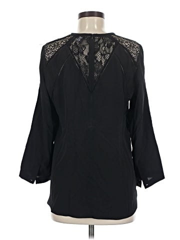 Dylan Gray 3/4 Sleeve Silk Top (view 2)