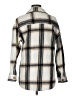 No Comment Plaid Ivory Jacket Size M - photo 2