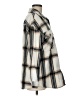 No Comment Plaid Ivory Jacket Size M - photo 4