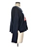 No Comment 100% Acrylic Blue Pullover Sweater Size L - photo 4