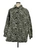 Peter Som Collective Animal Print Green Coat Size XL - photo 1