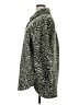 Peter Som Collective Animal Print Green Coat Size XL - photo 5