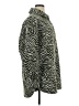 Peter Som Collective Animal Print Green Coat Size XL - photo 4