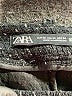 Zara 100% Polyester Tweed Black Skort Size XS - photo 3