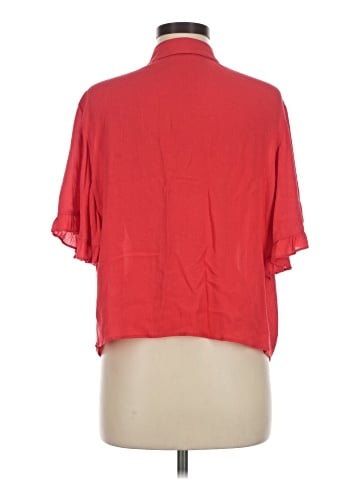 Topshop Short Sleeve Blouse (view 2)