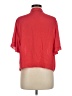 Topshop Red Short Sleeve Blouse Size 8 - photo 2