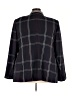 Lane Bryant Plaid Burgundy Blazer Size 28 - photo 2