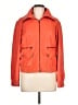 St. John 100% Leather Orange Leather Jacket Size 12 - photo 1