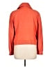 St. John 100% Leather Orange Leather Jacket Size 12 - photo 2
