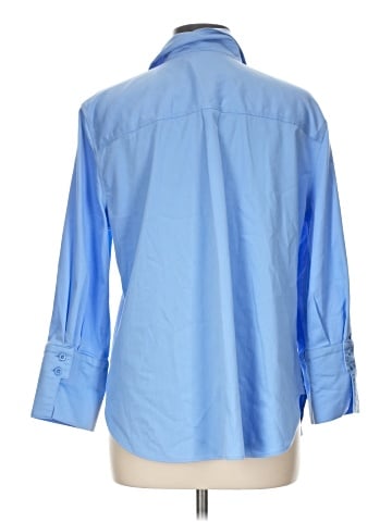 Chico's 3/4 Sleeve Button-Down Shirt (view 2)