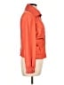St. John 100% Leather Orange Leather Jacket Size 12 - photo 4