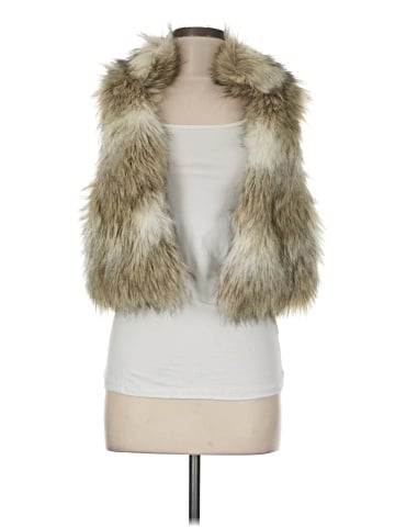 Ann Taylor LOFT Faux Fur Vest (view 1)
