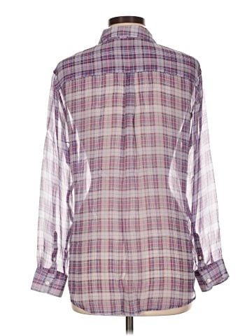 J. McLaughlin Long Sleeve Silk Top (view 2)