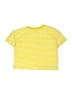 Hanna Andersson Stripes Yellow Short Sleeve Henley Size 2T - photo 2