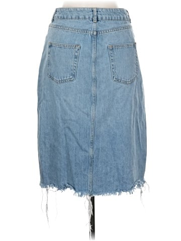 Topshop Denim Skirt (view 2)
