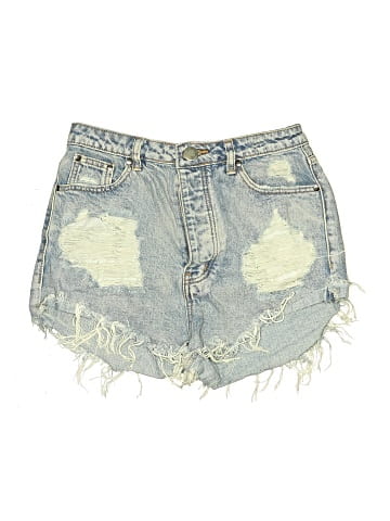 Signature 8 Denim Shorts (view 1)