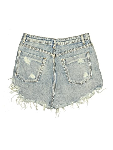 Signature 8 Denim Shorts (view 2)