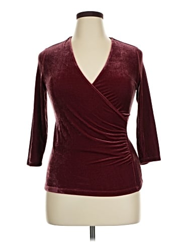 Soft Surroundings 3/4 Sleeve Top (view 1)