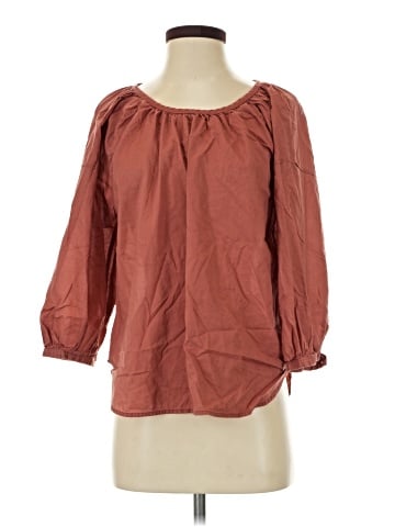 Everlane 3/4 Sleeve Blouse (view 1)