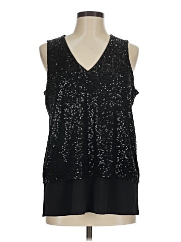 MICHAEL Michael Kors Sleeveless Blouse (view 1)