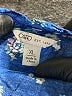Cato 100% Rayon Floral Blue 3/4 Sleeve Blouse Size XL - photo 7