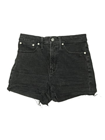 Madewell High-Rise Denim Shorts in Lunar Wash (view 1)