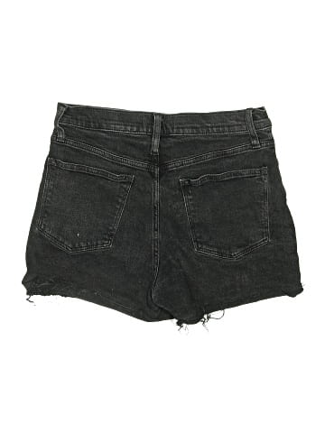 Madewell High-Rise Denim Shorts in Lunar Wash (view 2)