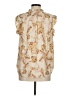 J by Joie 100% Polyester Ivory Sleeveless Blouse Size M - photo 2