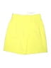 Topshop Solid Yellow Shorts Size 8 - photo 1