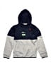 Reebok 100% Polyester Silver Pullover Hoodie Size 10 - 12 - photo 1