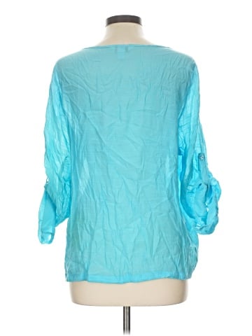 Christopher & Banks 3/4 Sleeve Blouse (view 2)