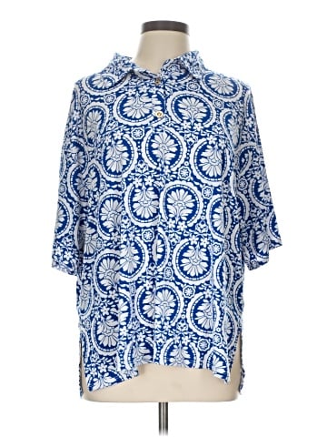 Dear Scarlett Short Sleeve Blouse (view 1)