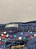 Cabela's 100% Polyester Chevron-herringbone Blue Jeans Size 16R - photo 7