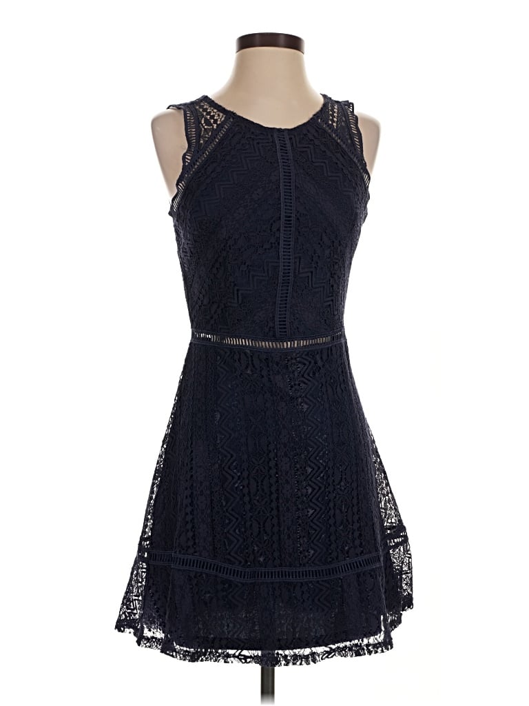 Up Cocktail Dress In Blue