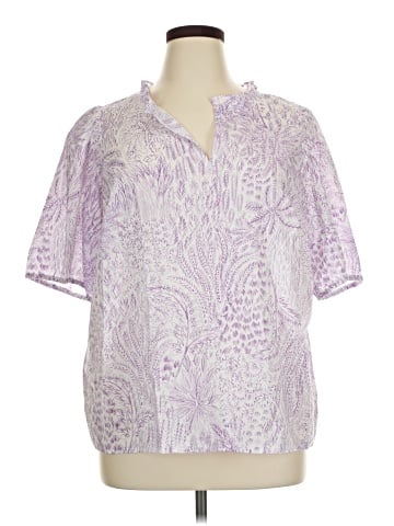 Talbots Outlet Short Sleeve Blouse (view 1)