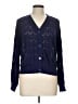 Unbranded 100% Polyester Blue Cardigan Size L - photo 1