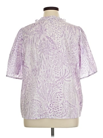 Talbots Outlet Short Sleeve Blouse (view 2)