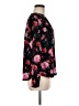 89th & Madison 100% Polyester Floral Black Long Sleeve Blouse Size M - photo 4