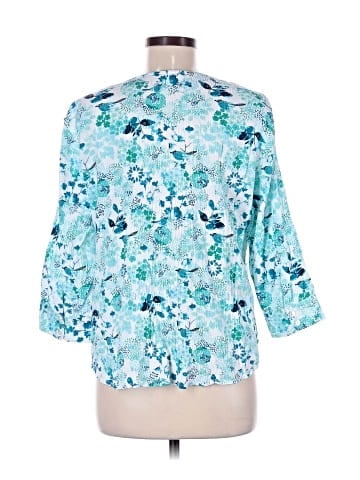 Christopher & Banks 3/4 Sleeve Blouse (view 2)