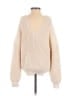 Blu Pepper 100% Polyester Solid Ivory Pullover Sweater Size S - photo 2