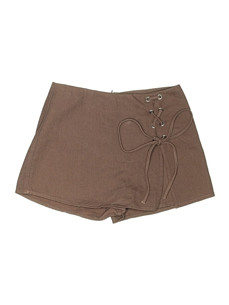 Pre-owned Altar'd State Skort In Brown