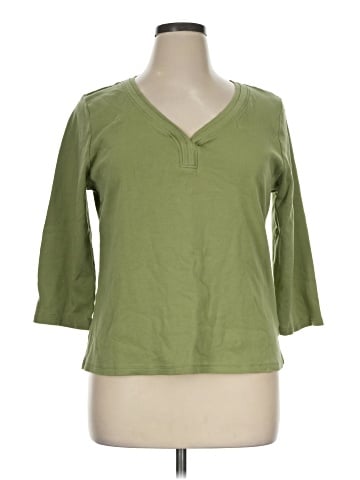 Coral Bay 3/4 Sleeve Top (view 1)