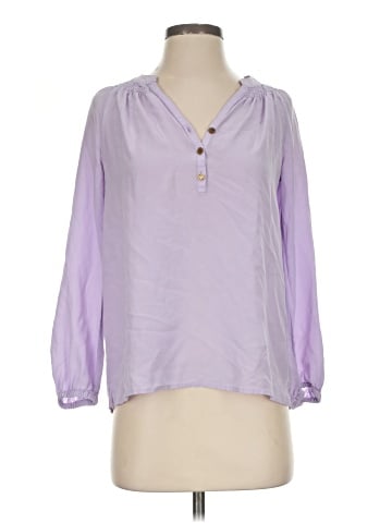 Lilly Pulitzer 3/4 Sleeve Silk Top (view 1)
