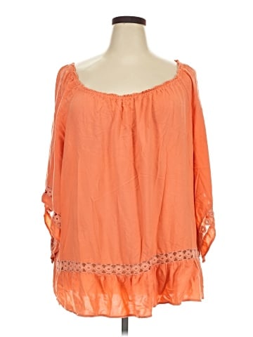 Intro 3/4 Sleeve Blouse (view 1)